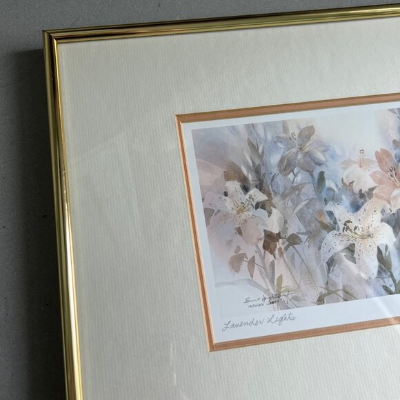 Brent Heighton Lavender Lights Elegant Impressionist Art Print, 14.5”x11.5" - Picture 7 of 11